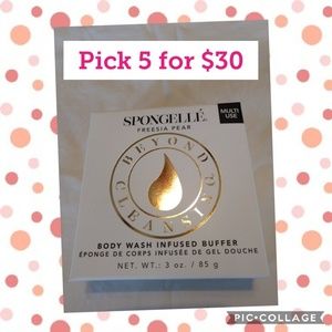 Spongelle Freesia Pear Body Wash Infused Buffer